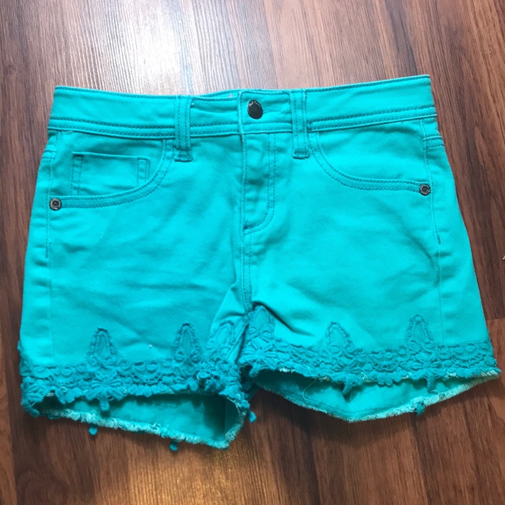 Red Camel turquoise, crochet, size- 12